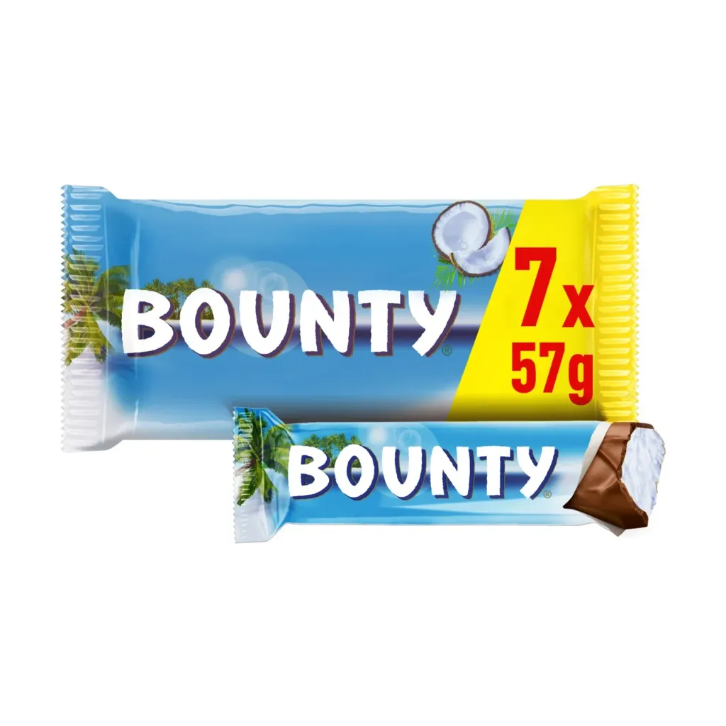 [185133] Bounty Milk Chocolate 7pk