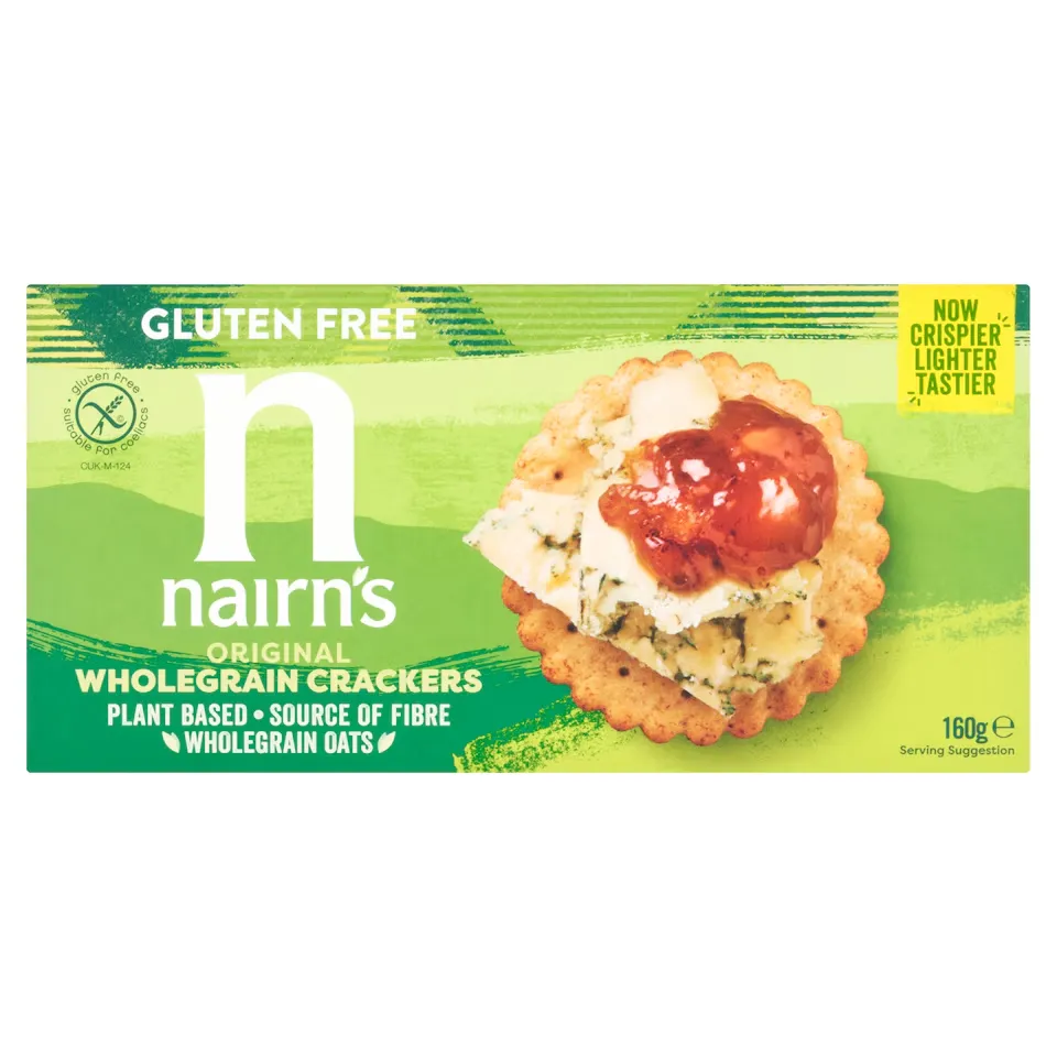 Nairns Gluten Free Wholegrain Crackers 160g