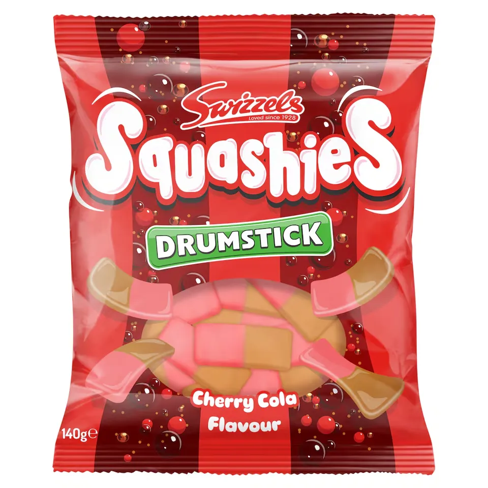 [184492] Swizzels Squashies Drumstick Cherry Cola 140g