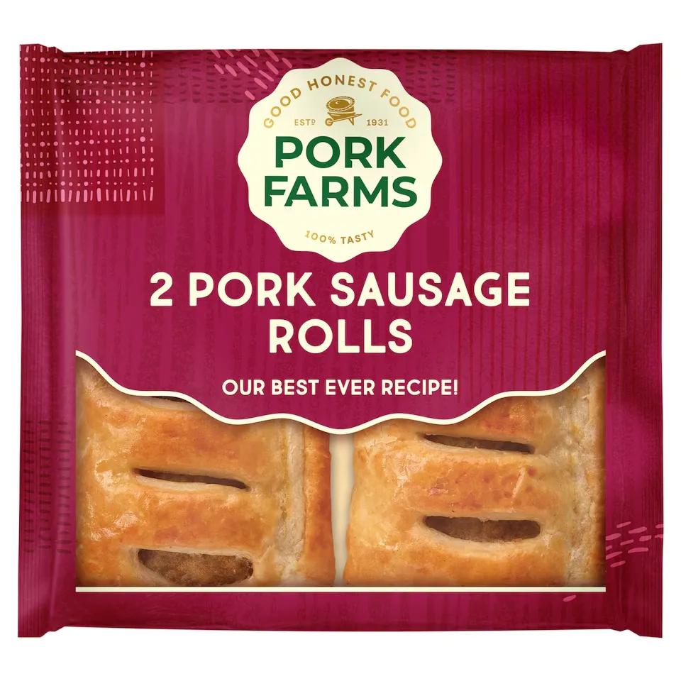 Pork Farms 2 Sausage Rolls 160g