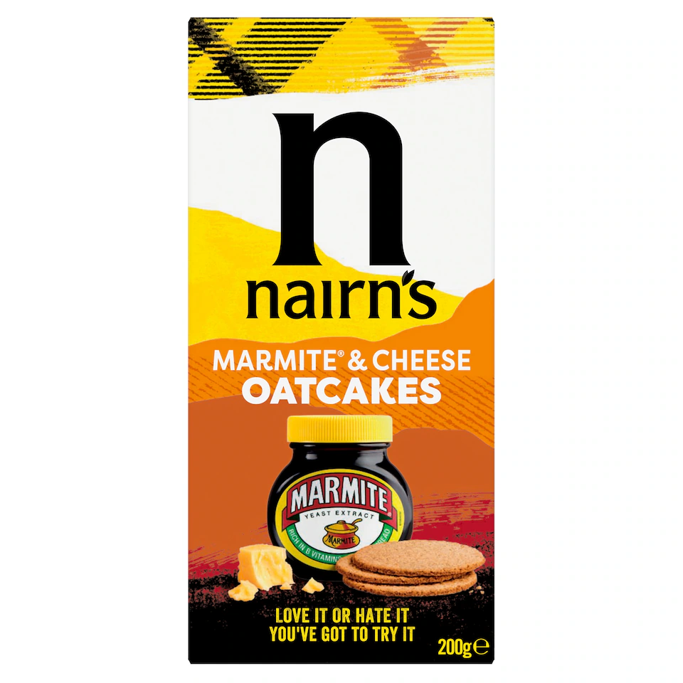 Nairns Marmite & Cheese Oatcakes 200g