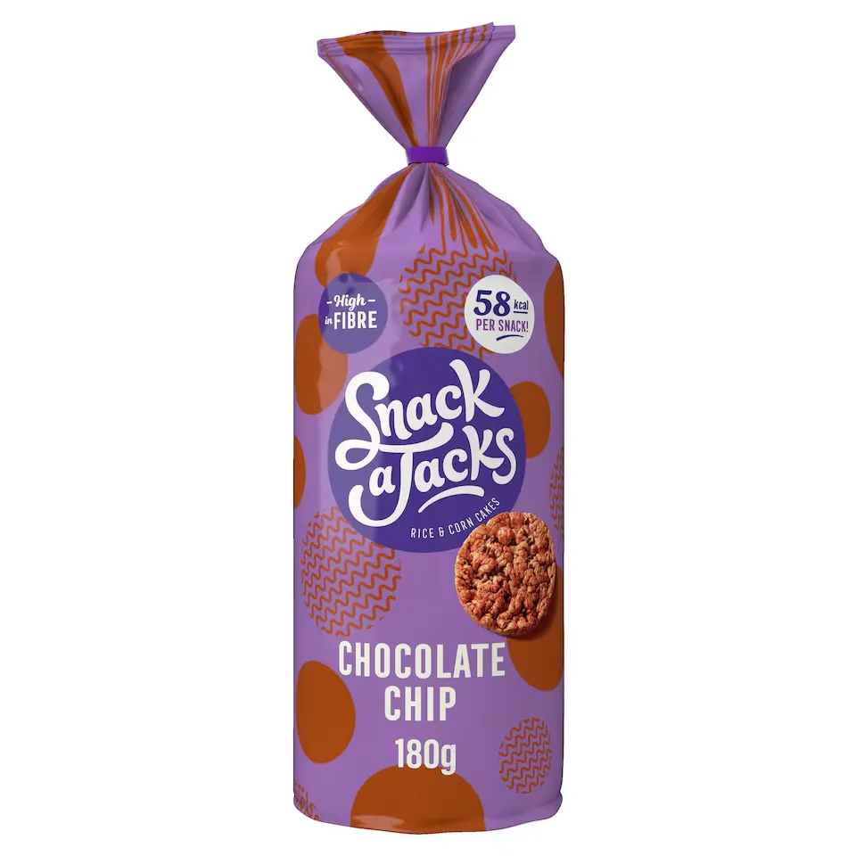 Snack a Jacks Jumbo Choc Chip 180g