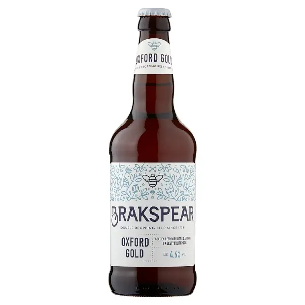 Brakspear Oxford Gold Ale Bottle 4.6% 500ml