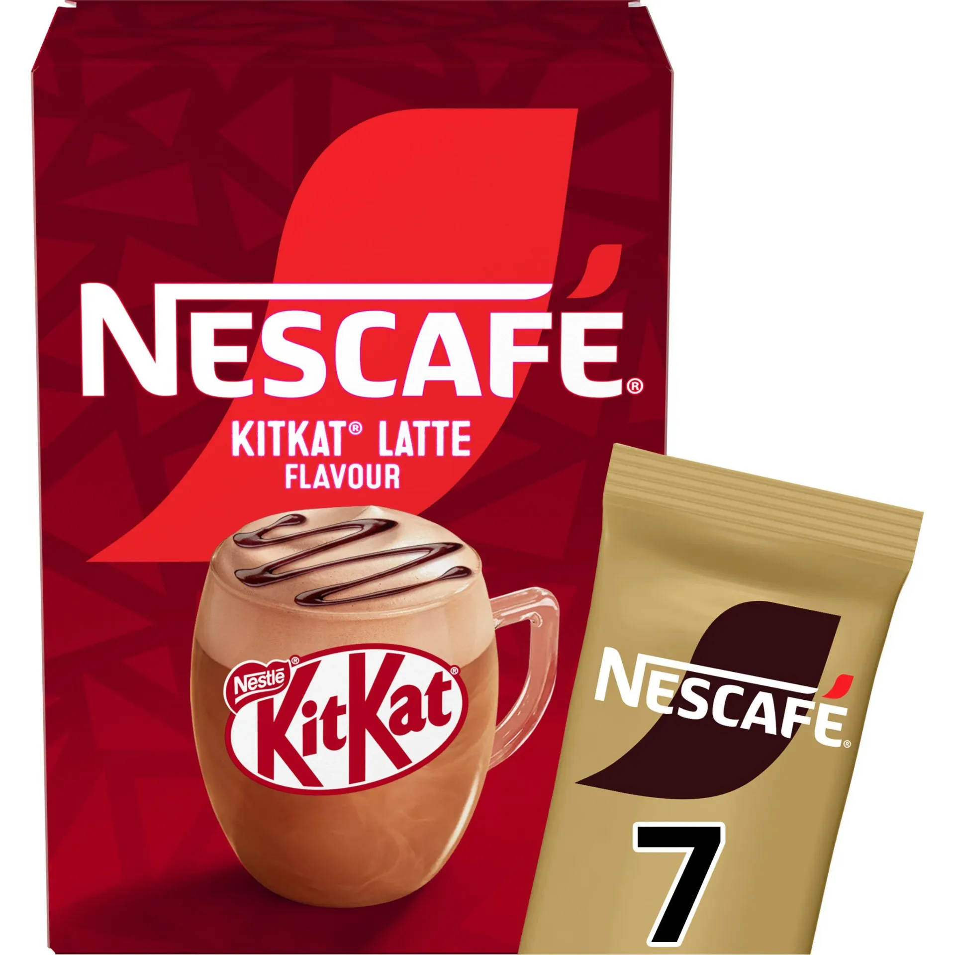 [45169] Nescafe Kit Kat Latte Sachets 7's