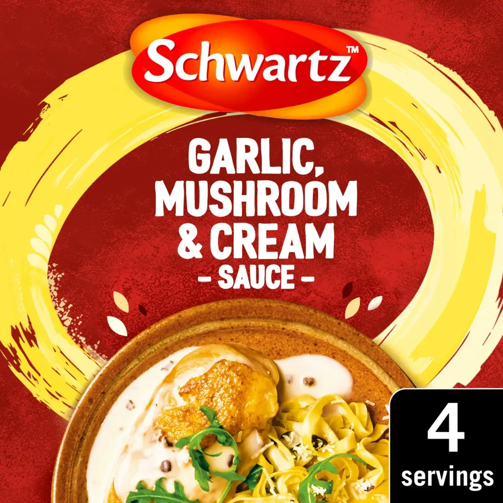 [47874] Schwartz Garlic & Mushroom Sauce Mix 26g