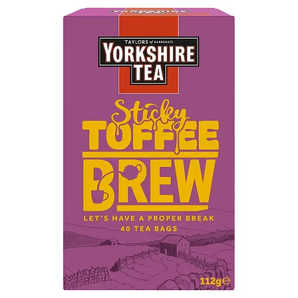 Yorkshire Tea Sticky Toffee Brew 40 Teabags