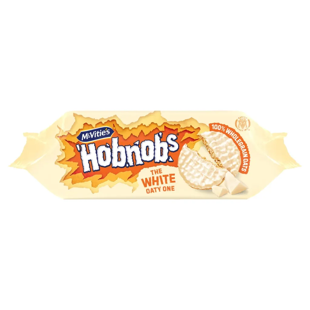 [274095] McVities White Hobnobs Biscuits 232g