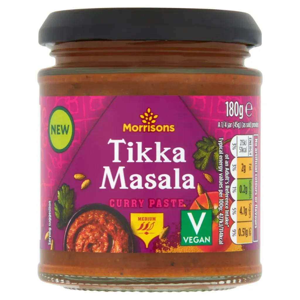 Morrisons Tikka Masala Paste 180g