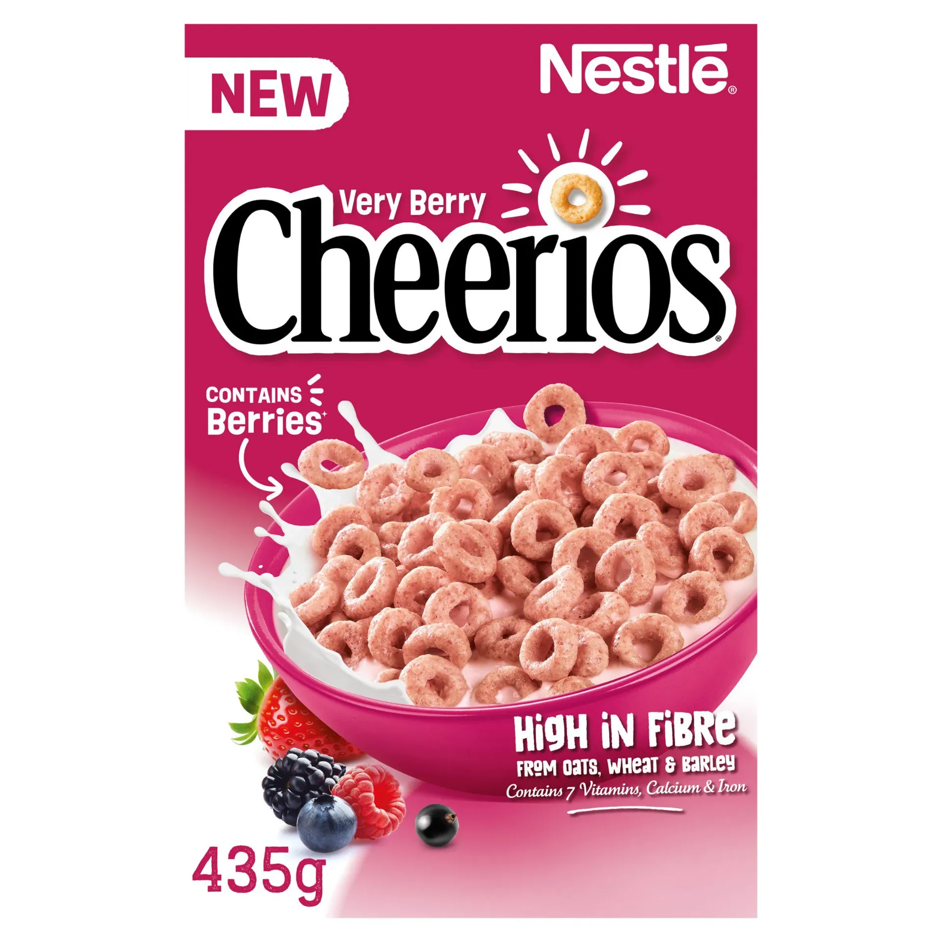 [184316] Nestle Cheerios Very Berry Cereal 435g