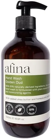 [49374] Afina Golden Oud Luxury Hand Wash 500ml