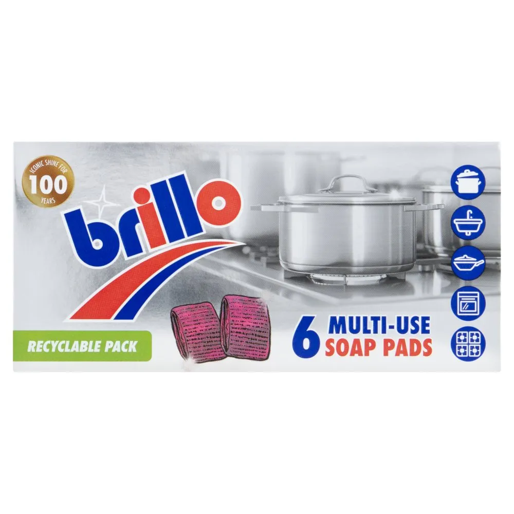 Brillo Pads 6 Pack
