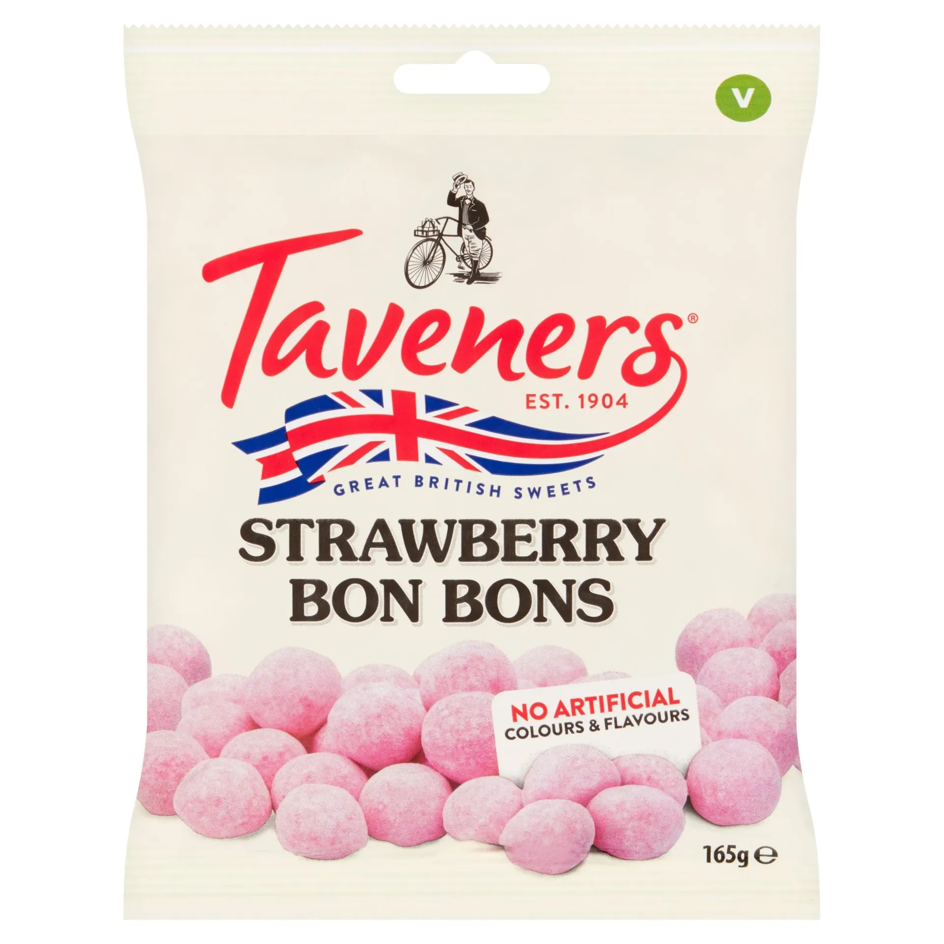 [106475] Taveners Strawberry Bon Bons 165g