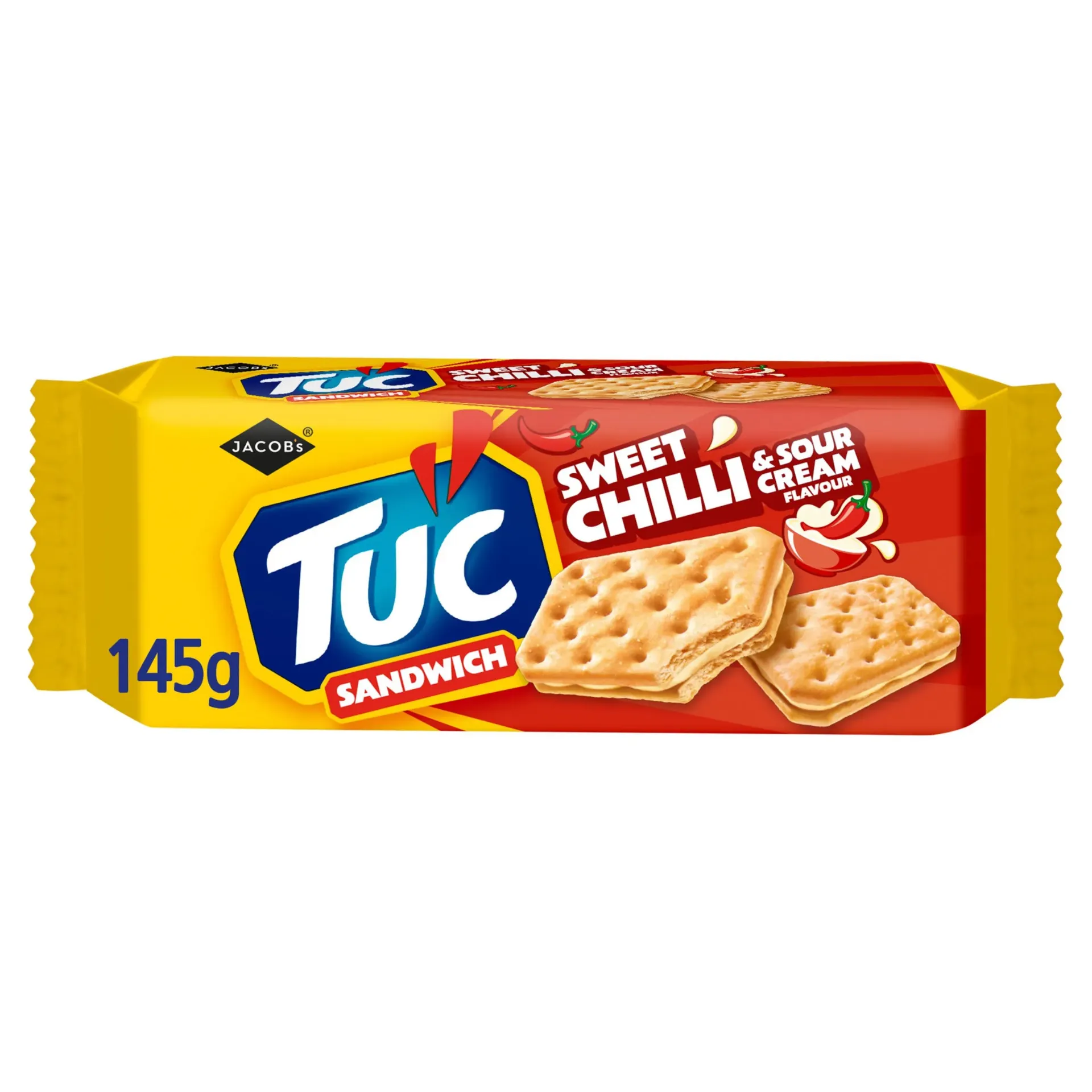 [106514] Jacobs Tuc Sandwich Sweet Chilli & Sour Cream 145g