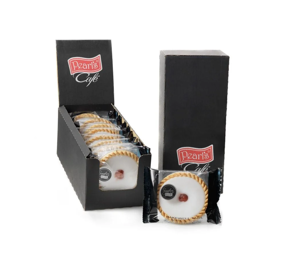 Pearls Iced Cherry Bakewell Tart x1