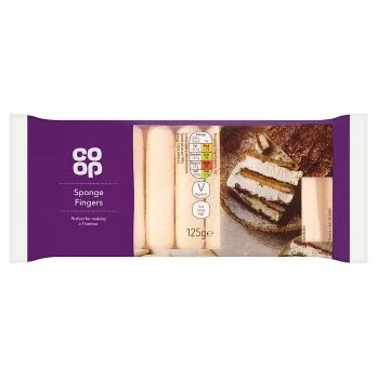 [1092405] Co-op Sponge Fingers 125g