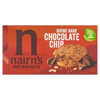 Nairns Dark Chocolate Chip Oat Biscuits 200g