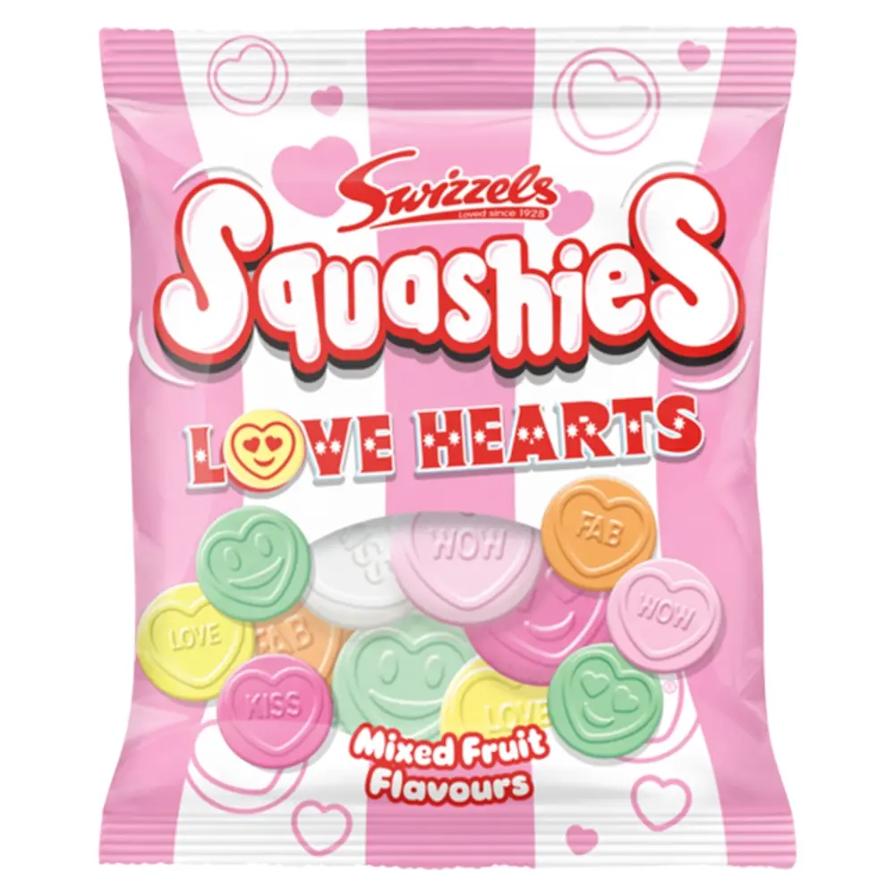 [274661] Swizzels Love Hearts Squashies 120g