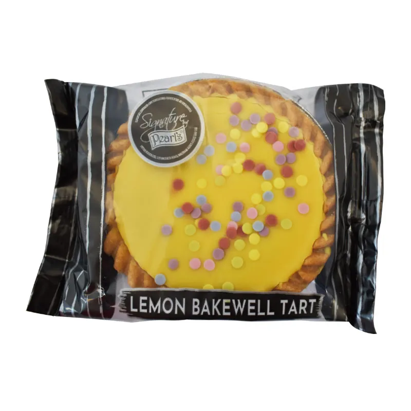 [122358] Pearls Iced Lemon Bakewell Tart x1
