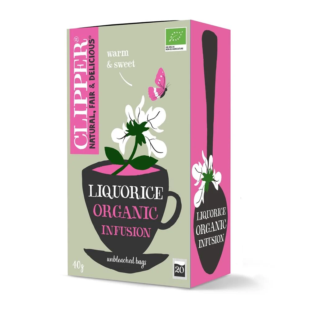 [ATEA-CLLIQ] Clipper Organic Liquorice 20 Tea Bags 40g