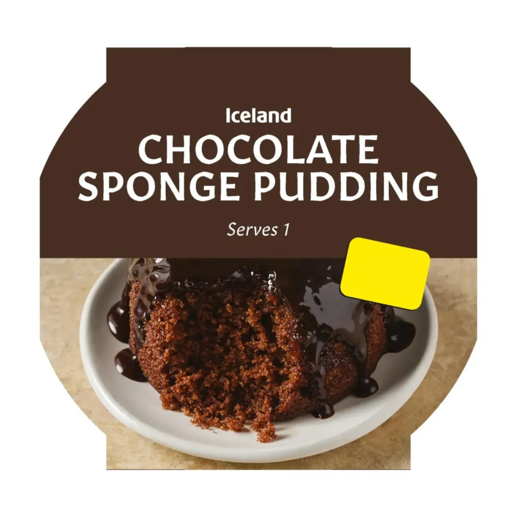 Iceland Chocolate Sponge Pudding 100g