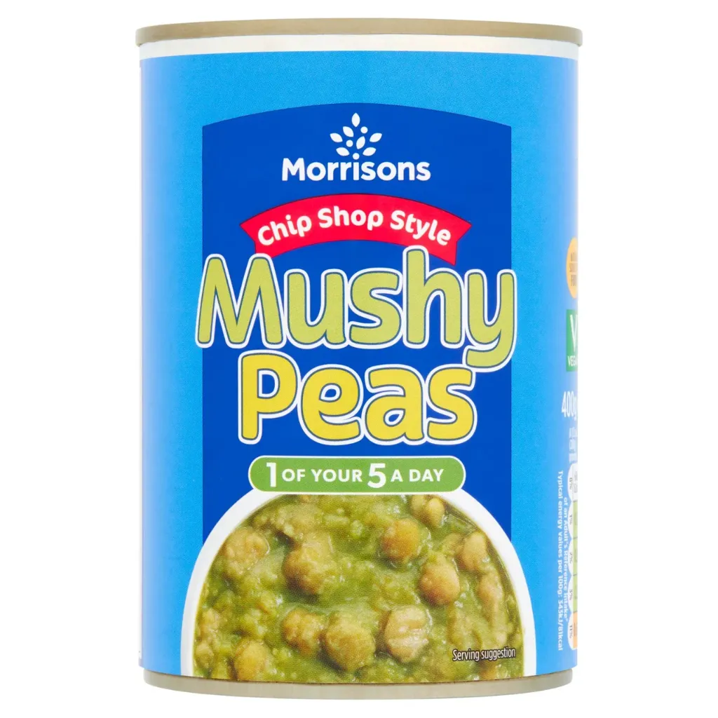 [110425325] Morrisons Chip Shop Mushy Peas 400g