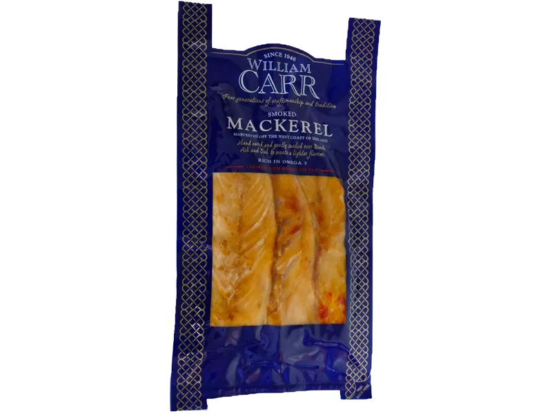 William Carr Smoked Wild Mackerel 160g