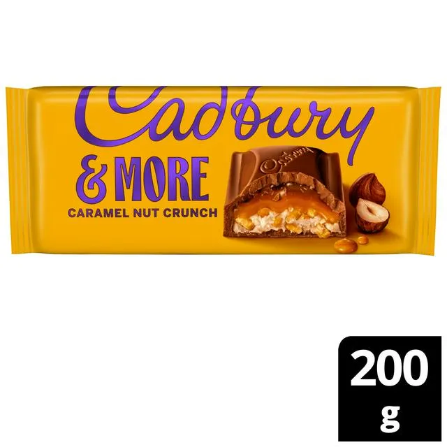 Cadbury Dairy Milk Caramel Nut Crunch 180g