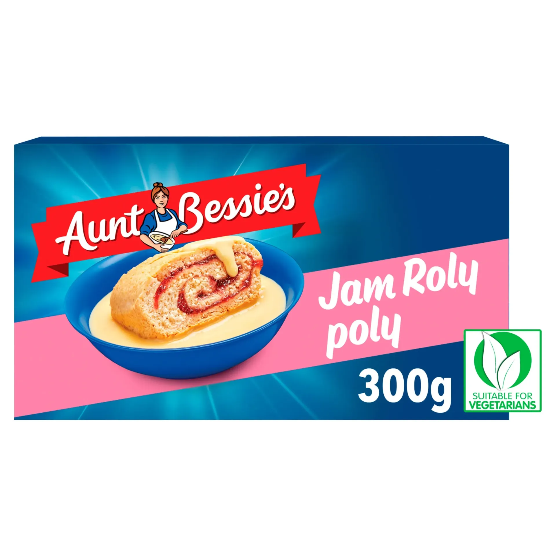 Aunt Bessies Jam Roly Poly 300g 