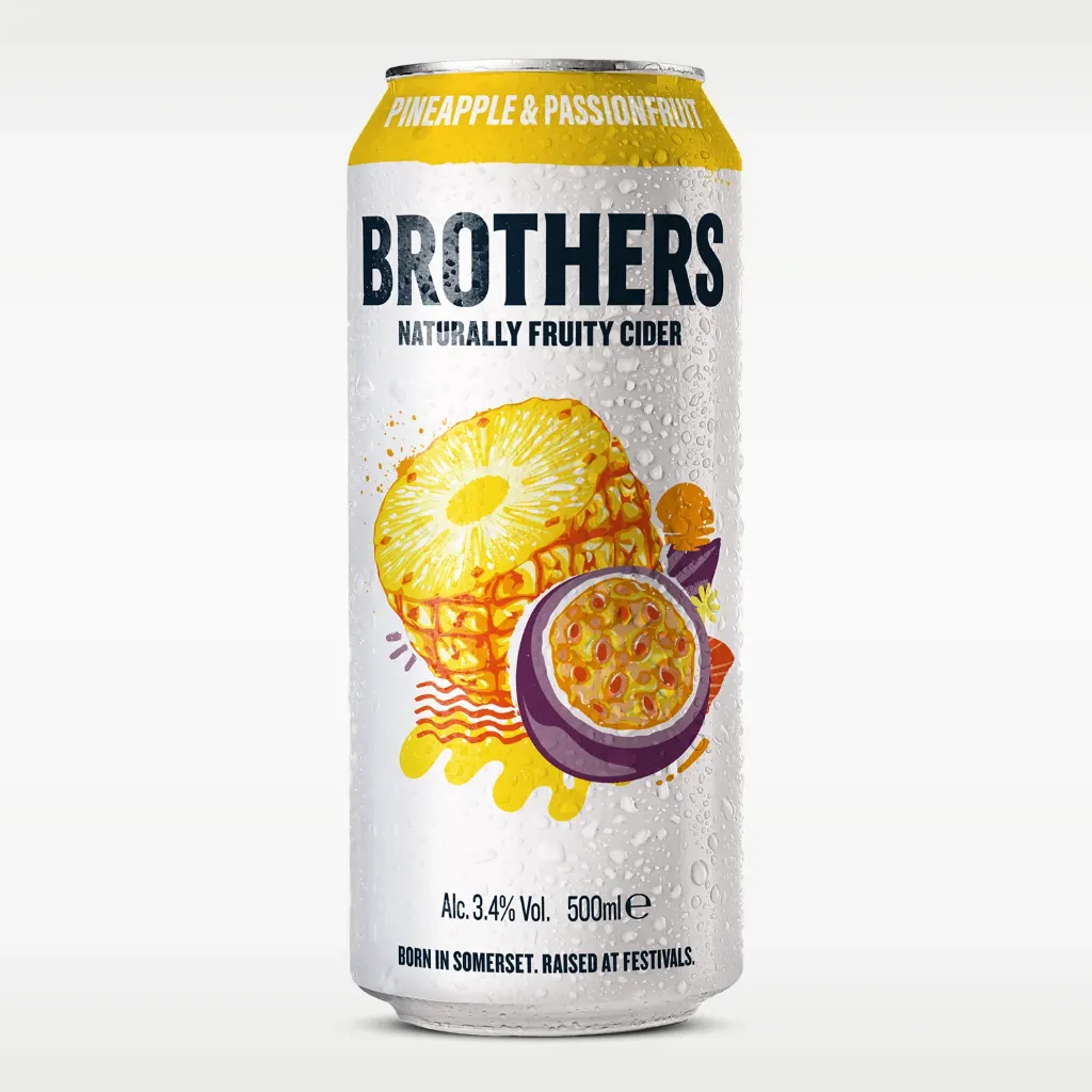 Brothers Pineapple & Passionfruit Cider 500ml