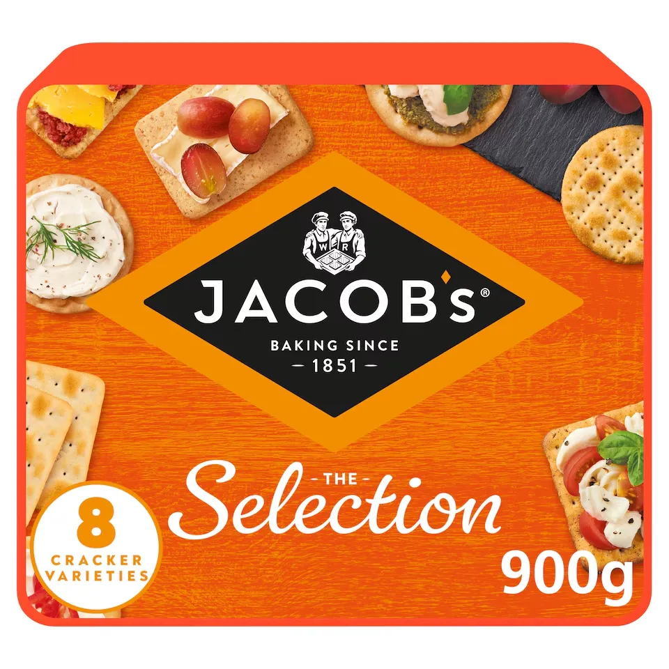Jacobs Biscuits For Cheese Tub 900g