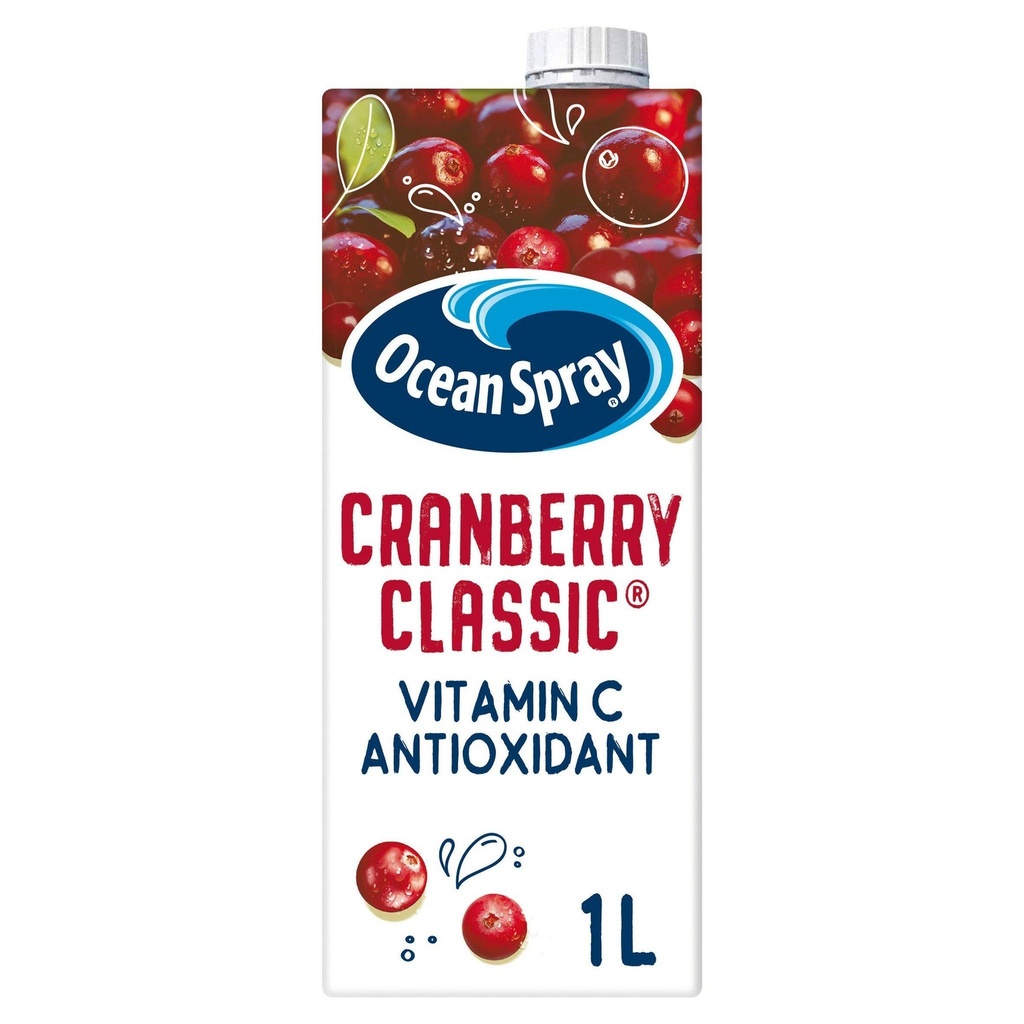 Ocean Spray Cranberry Juice 1L