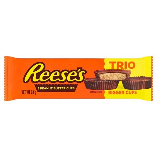 [124668] Reeses Trio Peanut Butter Cups 63g