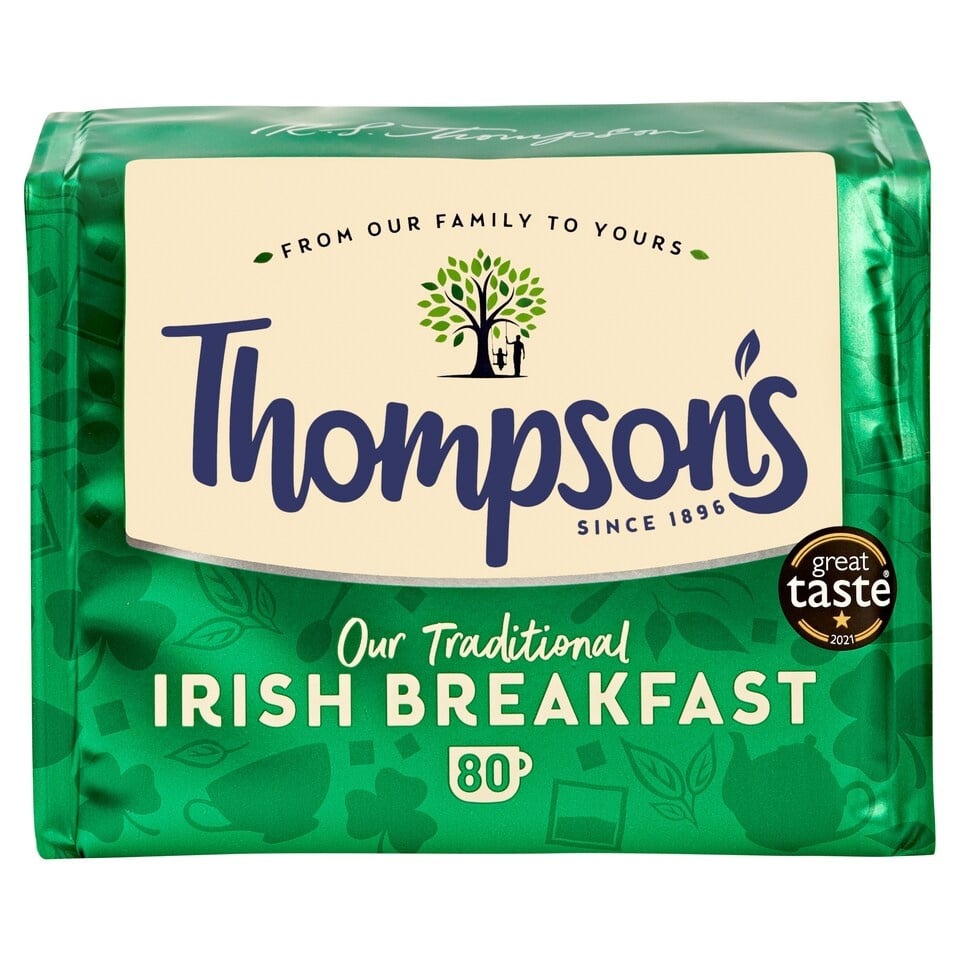 [183701] Thompsons Irish Breakfast Tea 80's