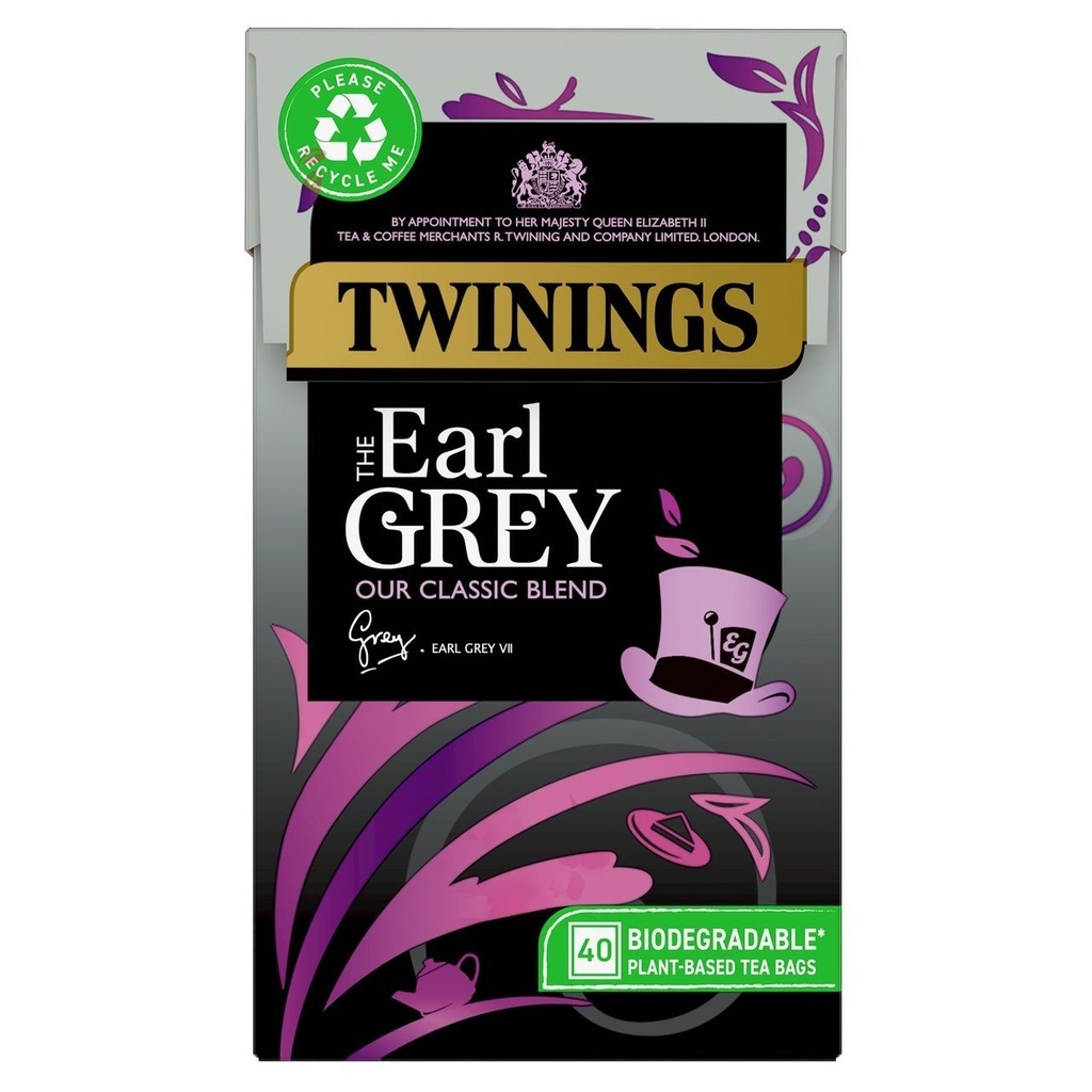 [118719] Twinings Earl Grey 40 Tea Bags