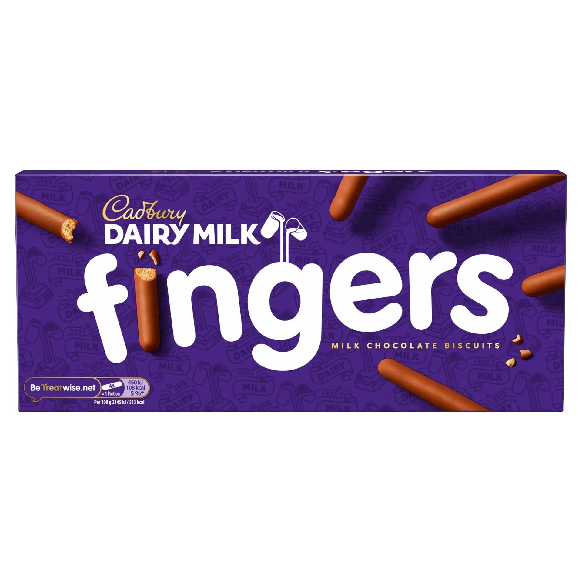 Cadbury Fingers Milk Chocolate 114g