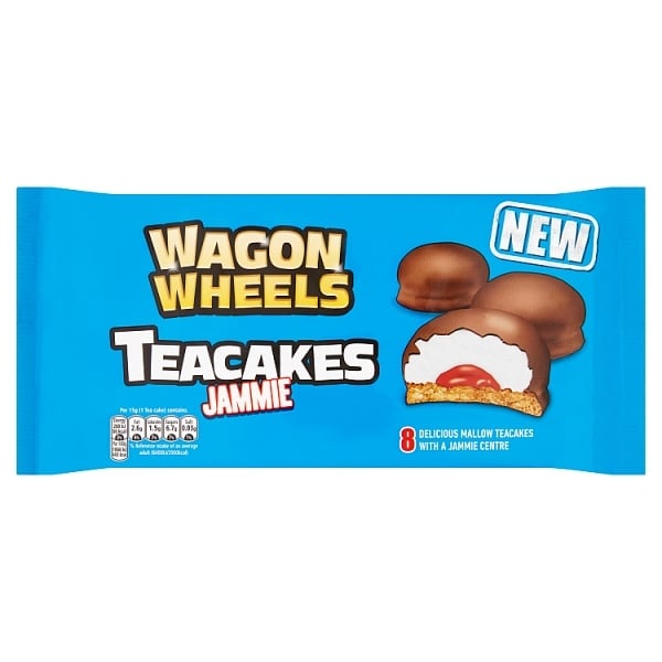 [114972] Wagon Wheels Jammie Teacakes 120g