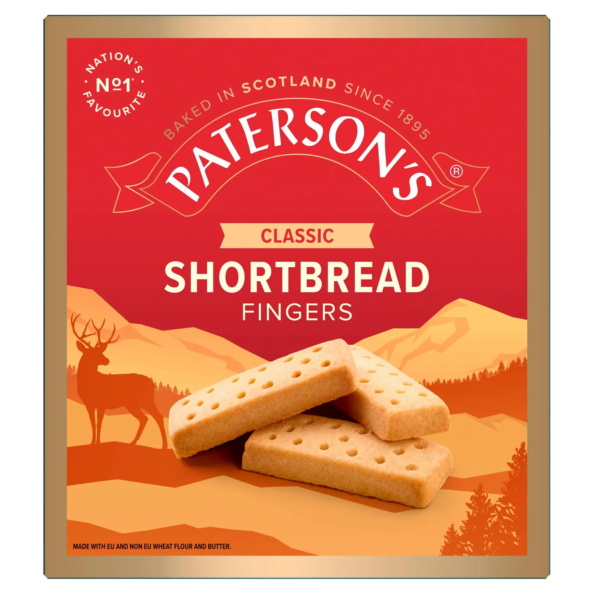 Patersons Shortbread Fingers 300g