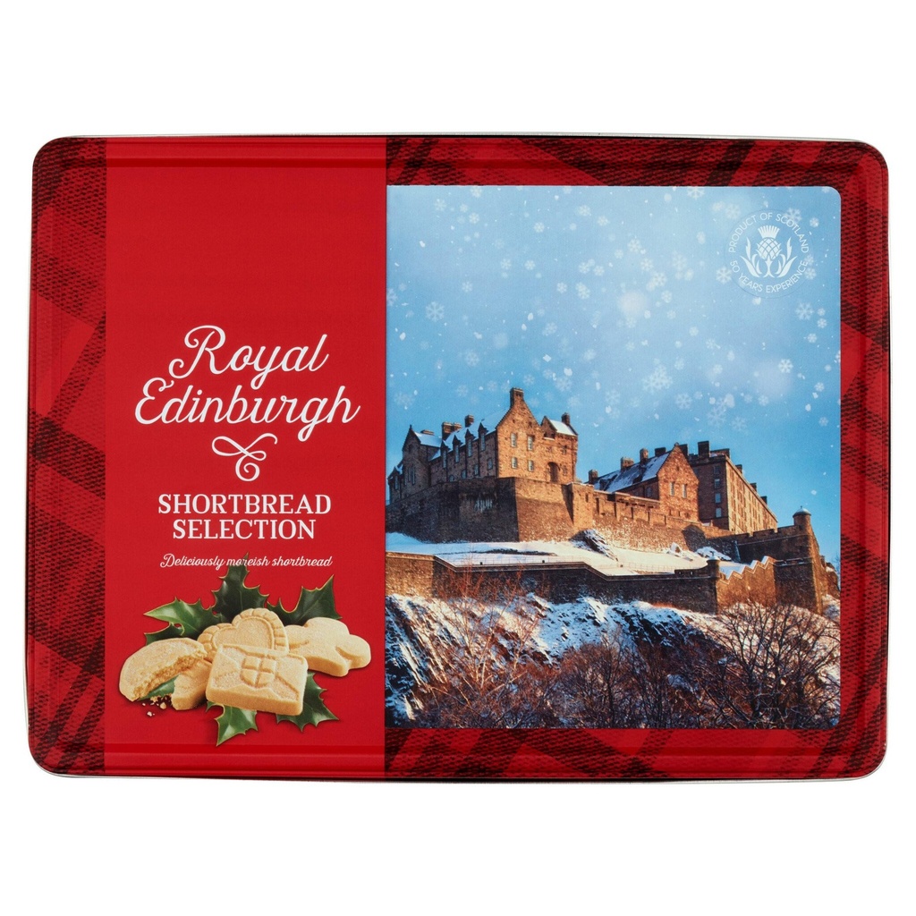 Royal Edinburgh Shortbread Selection Tin 500g