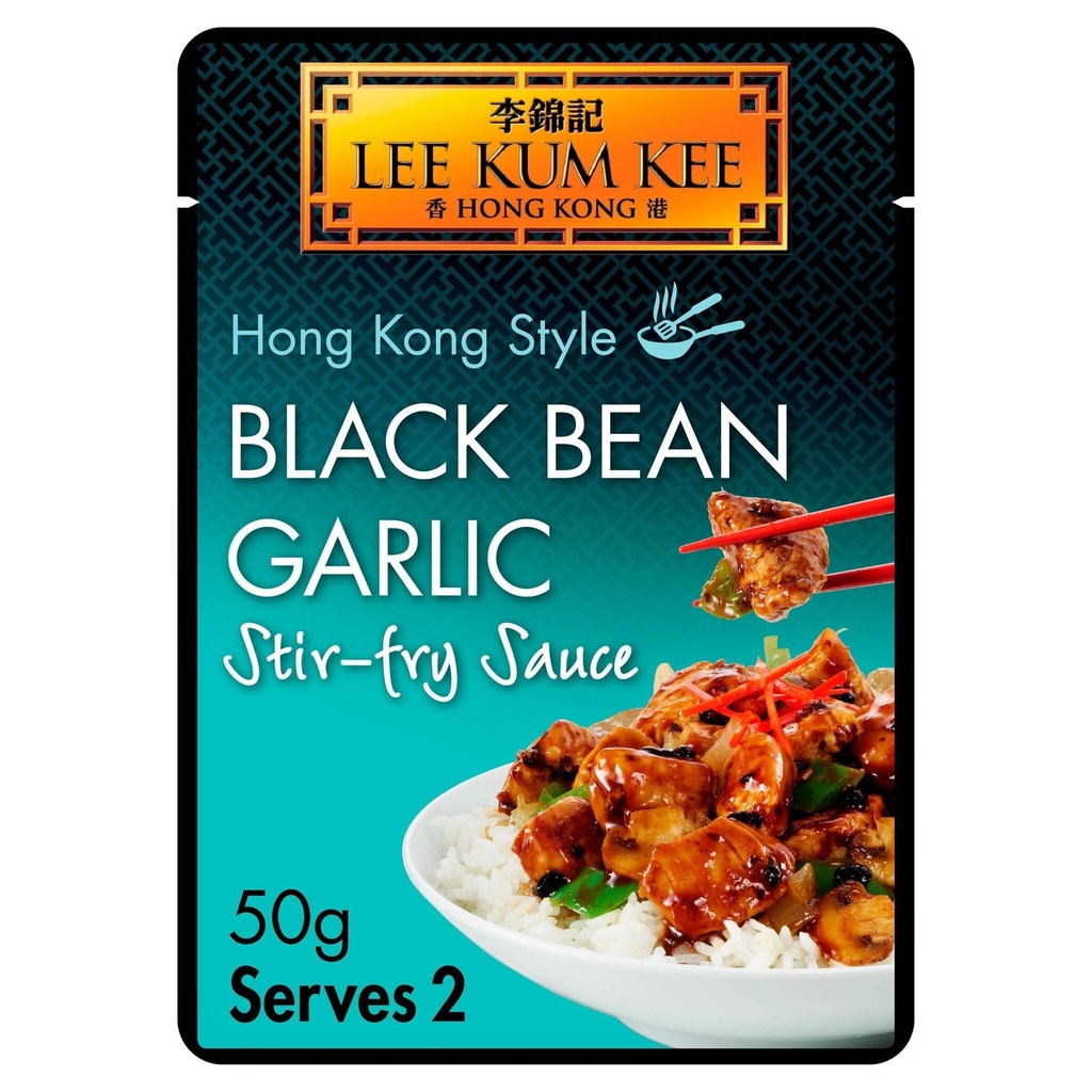 [182803] Lee Kum Kee Black Bean Garlic Stir Fry 50g