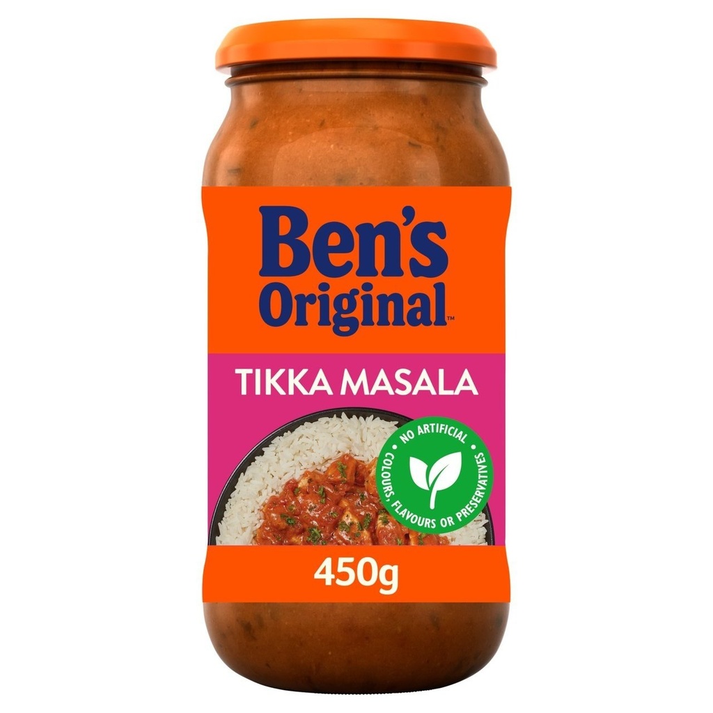 Bens Original Tikka Masala Curry Sauce 450g