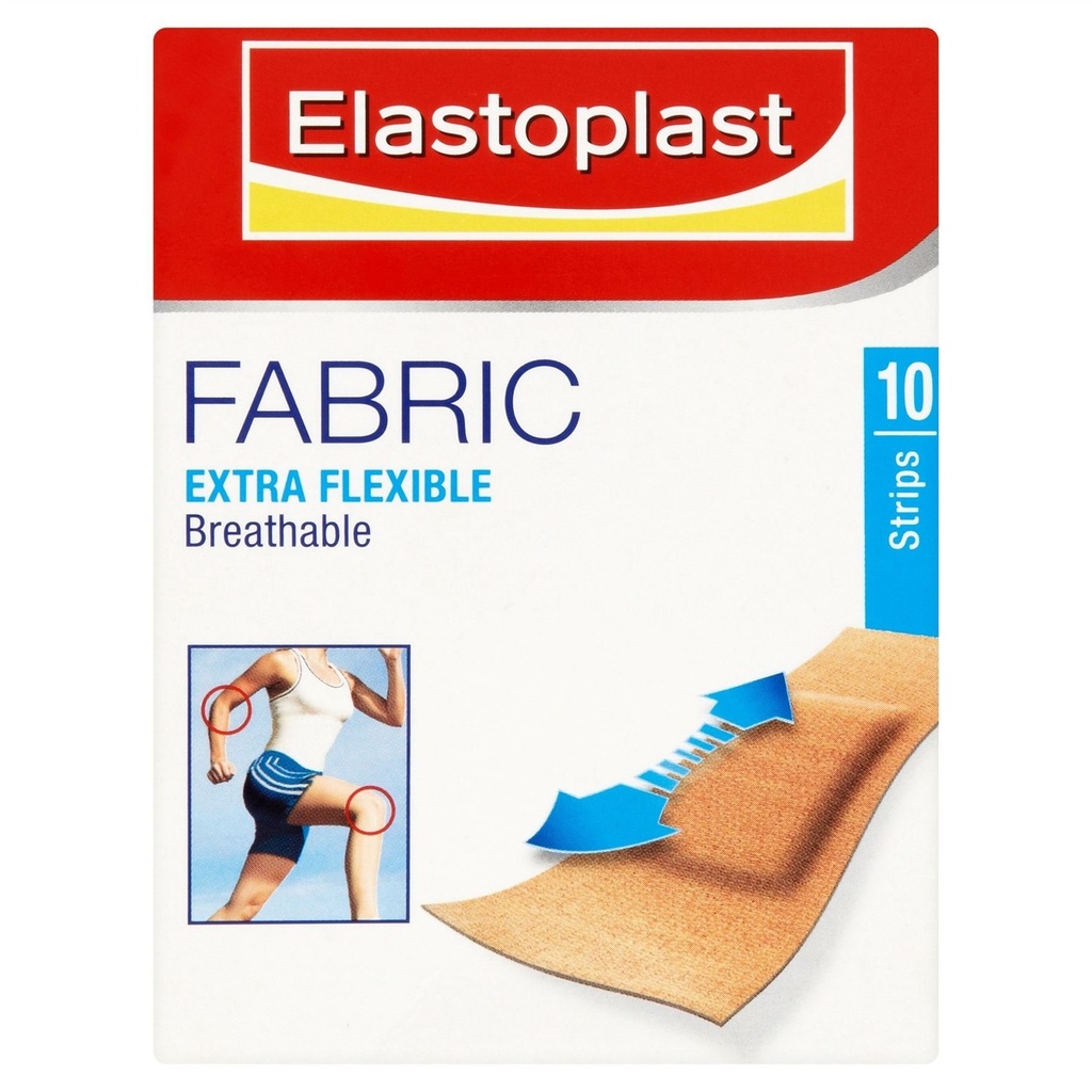 [4929] Elastoplast Fabric Plasters 10pk