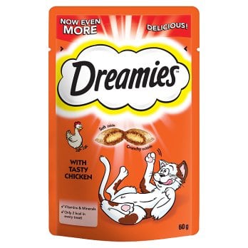 [1041] Dreamies Cat Treats with Chicken 60g