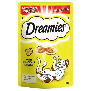 [107851] Dreamies Cat Treats with Cheese 60g