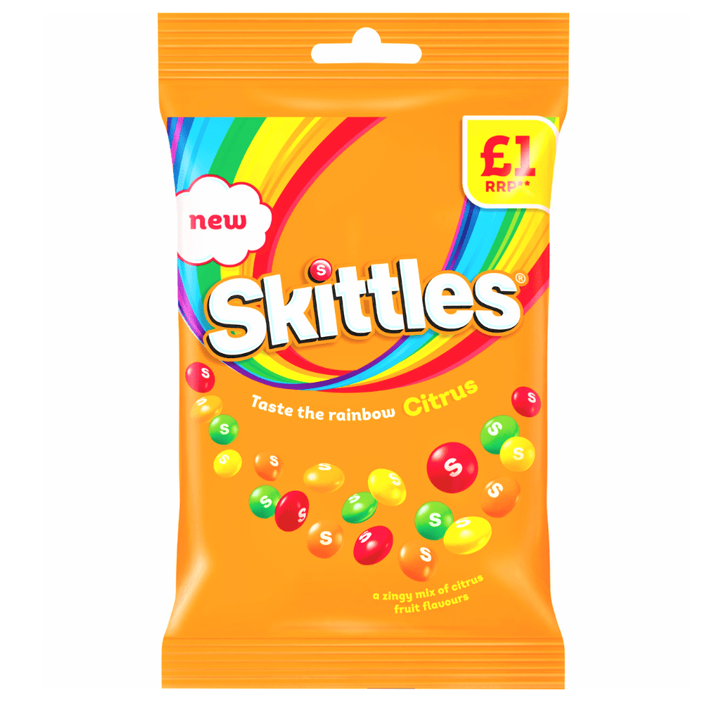 [183034] Skittles Citrus Treat Bag 70g