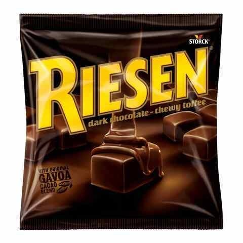 [179793] Riesen Dark Chocolate Chewy Toffee 110g