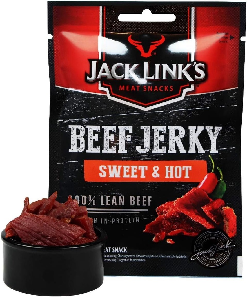 [974785] Jack Links Beef Jerky Sweet & Hot 25g