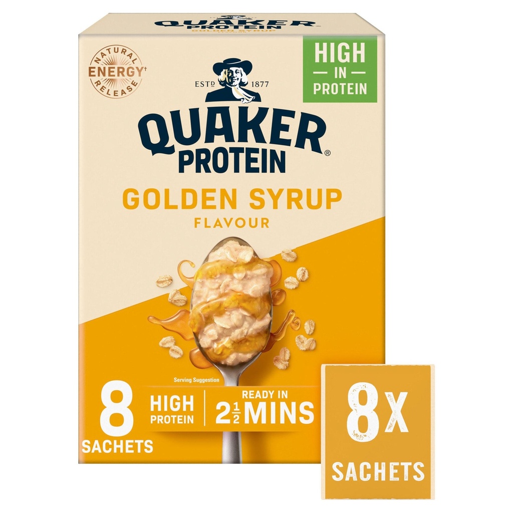 Oat So Simple Protein Golden Syrup 8 Sachets