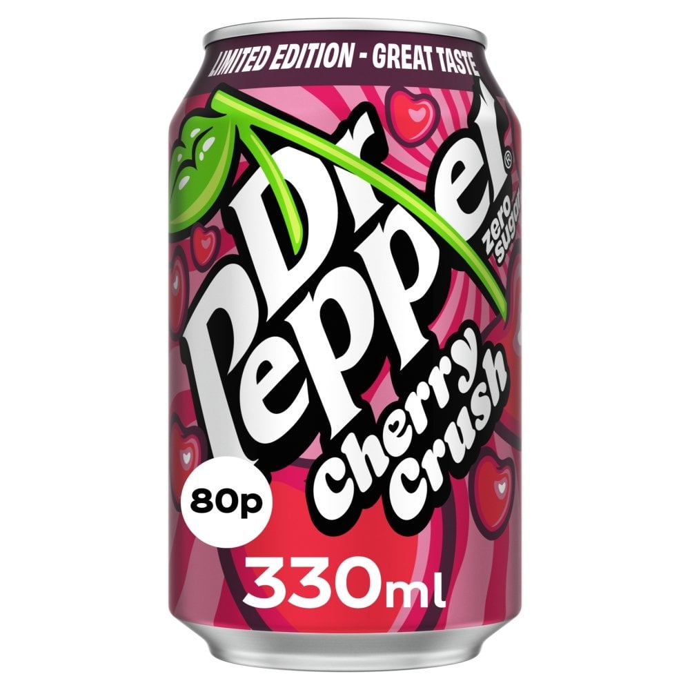 [273507] Dr Pepper Zero Cherry Crush 330ml