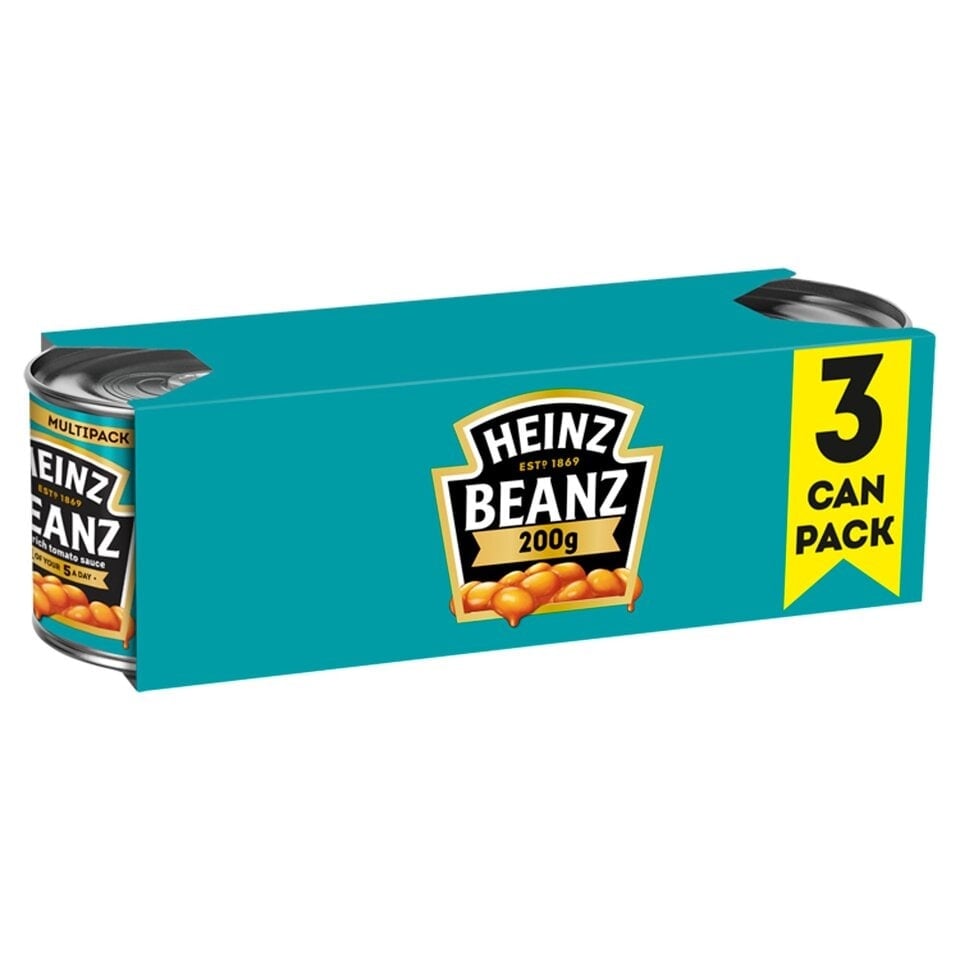 [4882] Heinz Beans 200g 3pk