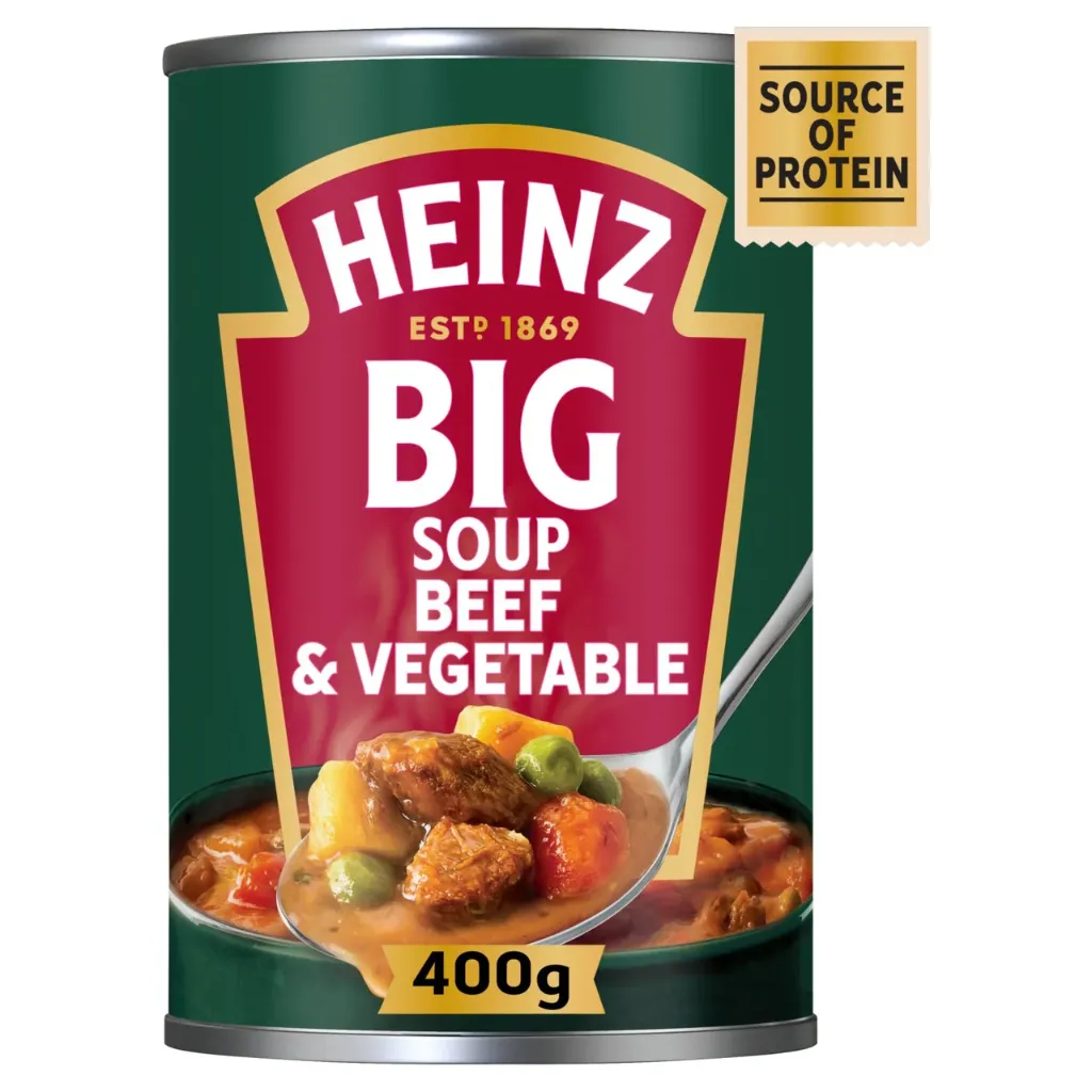 Heinz Big Soup Beef & Vegetable 400g